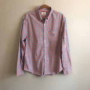 Express fitted button down